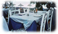 Ristorante Poseidon Kamari Santorini Grecia