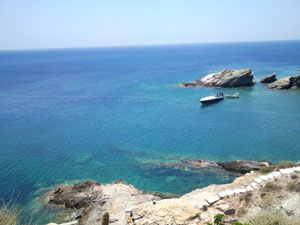 Il mare cristallino di Folegandros