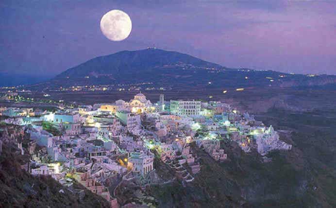 Santorini di Notte