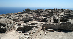 I resti dell'Antica Thira, Santorini