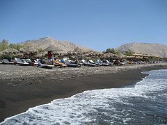 Spiaggia scura Perivolos, Santorini