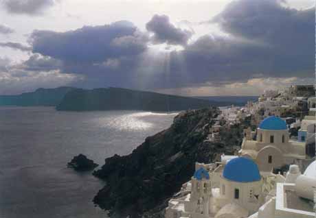 Veduta di Thira