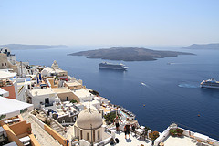 Vista della Caldera da Fira, Santorini