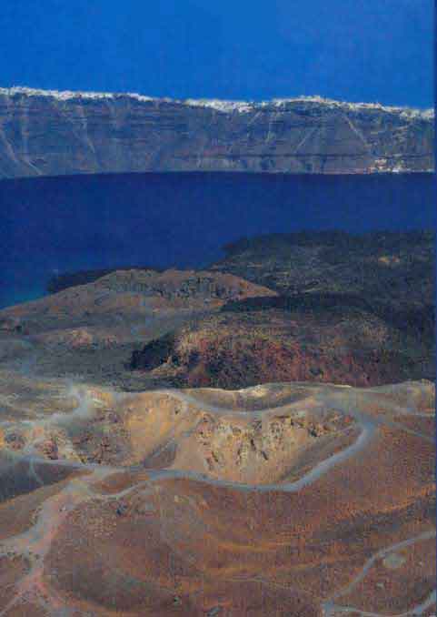 Il vulcano di Santorini